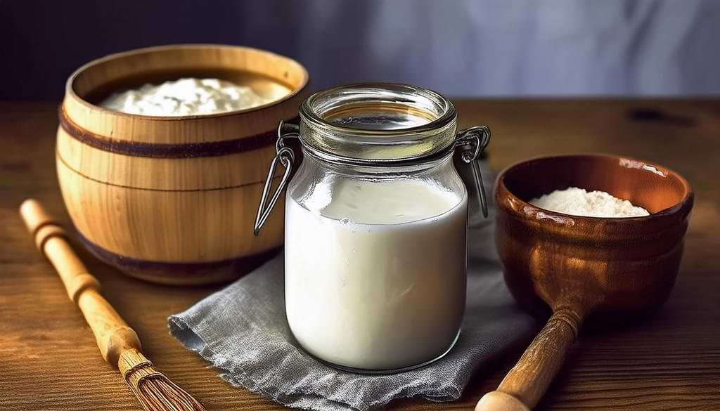 evde doğal kefir yapımı